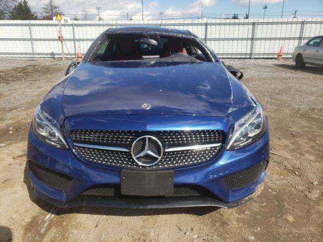 WDDWJ6EB3JF760741 - 2018 MERCEDES-BENZ C 43 4MATIC AMG BLUE photo 5