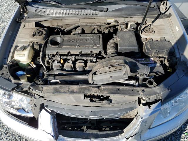 5NPEU46C19H529220 - 2009 HYUNDAI SONATA SE SILVER photo 11