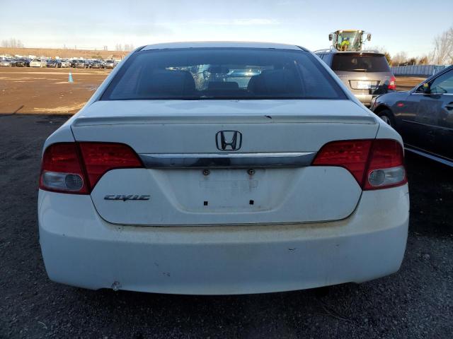 2HGFA1F69BH102549 - 2011 HONDA CIVIC LX-S Սպիտակ լուսանկար 6