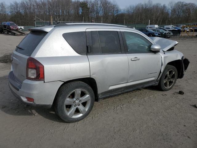 1C4NJDEB0ED604104 - 2014 JEEP COMPASS LATITUDE SILVER photo 3