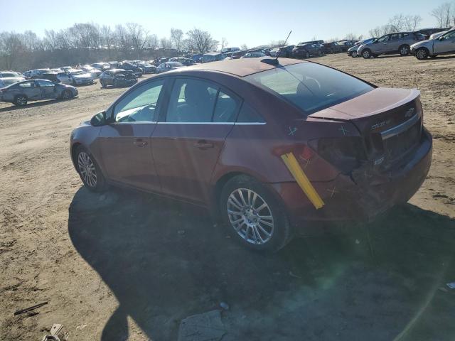 1G1PH5SB1F7131207 - 2015 CHEVROLET CRUZE ECO BURGUNDY photo 2