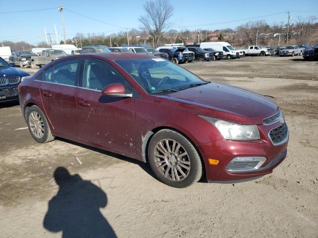 1G1PH5SB1F7131207 - 2015 CHEVROLET CRUZE ECO BURGUNDY photo 4