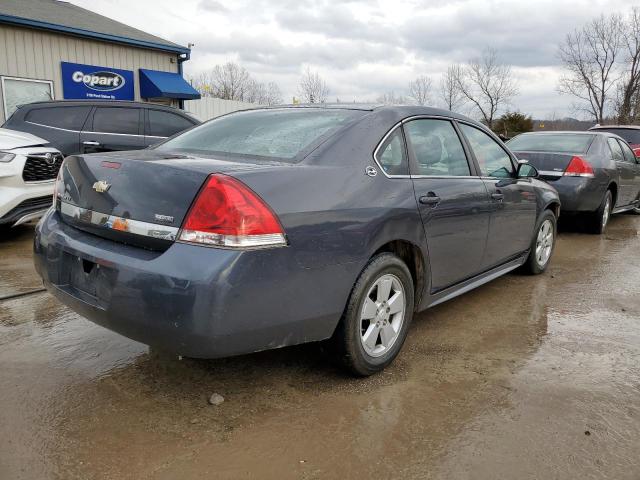 2G1WT57K391265365 - 2009 CHEVROLET IMPALA 1LT BLUE photo 3