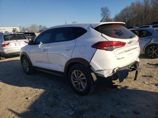 KM8J23A40JU692185 - 2018 HYUNDAI TUCSON SE WHITE photo 2