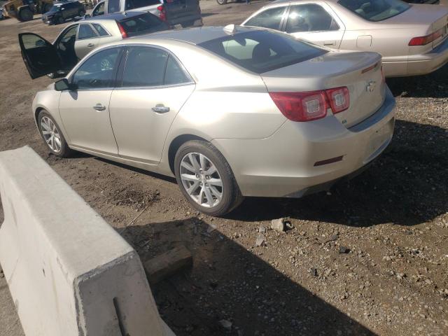 1G11H5SL1EF219693 - 2014 CHEVROLET MALIBU LTZ GOLD photo 2