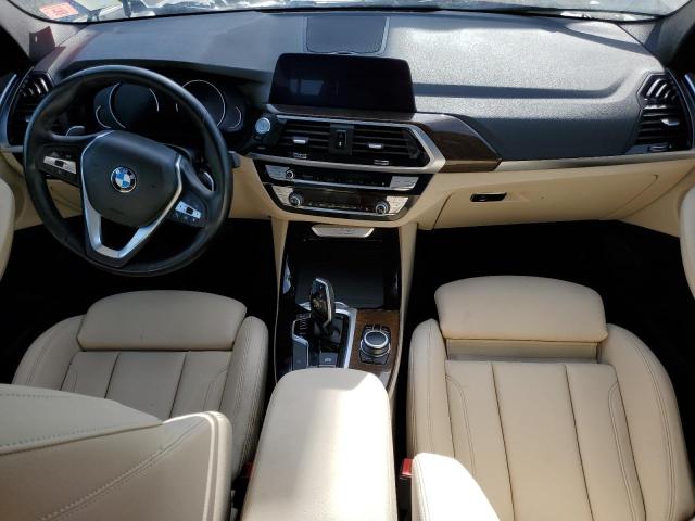 5UXTY3C09L9B39340 - 2020 BMW X3 SDRIVE30I BLUE photo 8