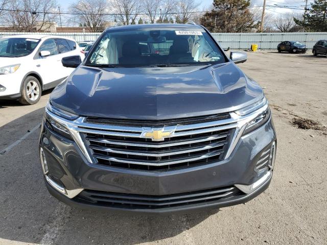 3GNAXXEV6NS244451 - 2022 CHEVROLET EQUINOX PREMIER GRAY photo 5