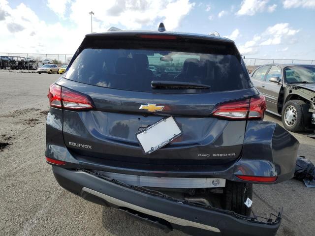 3GNAXXEV6NS244451 - 2022 CHEVROLET EQUINOX PREMIER GRAY photo 6