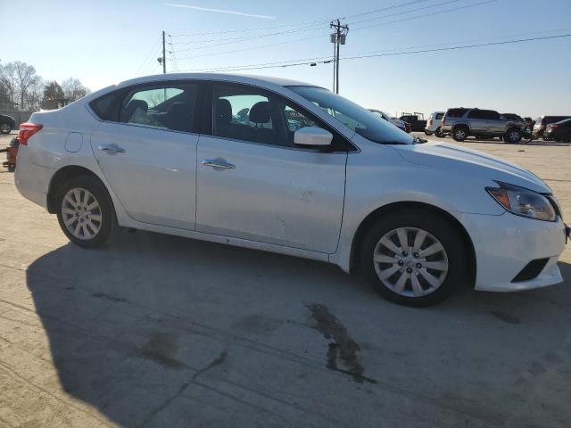 3N1AB7AP7HY225054 - 2017 NISSAN SENTRA S WHITE photo 4