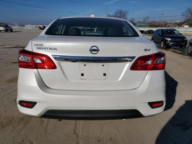 3N1AB7AP7HY225054 - 2017 NISSAN SENTRA S WHITE photo 6