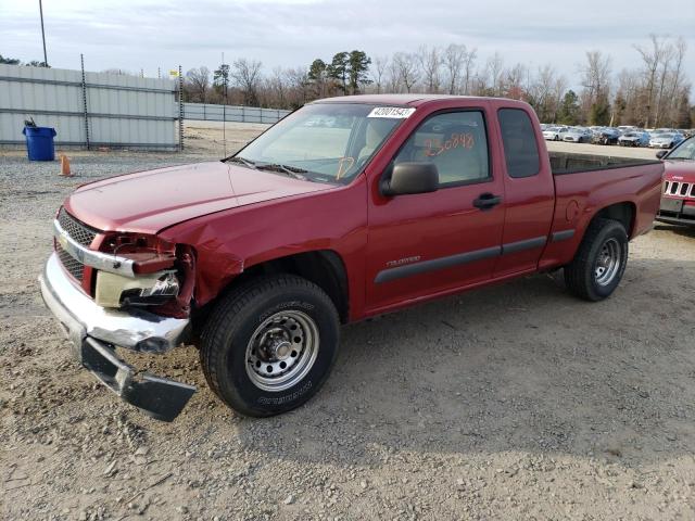 1GCCS196X58239780 - 2005 CHEVROLET COLORADO BURGUNDY photo 1