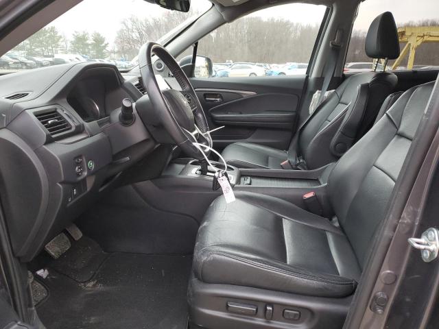 5FNYF6H59KB026914 - 2019 HONDA PILOT EXL GRAY photo 7