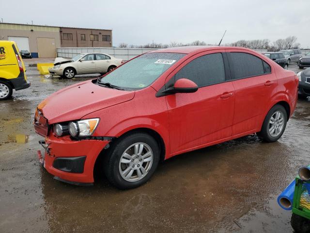 1G1JB5SH3C4130455 - 2012 CHEVROLET SONIC LS RED photo 1