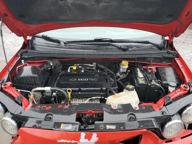 1G1JB5SH3C4130455 - 2012 CHEVROLET SONIC LS RED photo 11