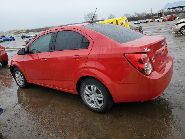 1G1JB5SH3C4130455 - 2012 CHEVROLET SONIC LS RED photo 2
