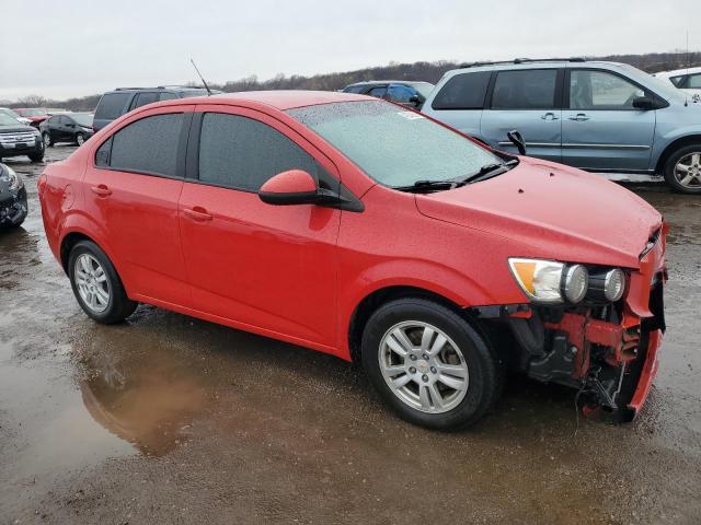 1G1JB5SH3C4130455 - 2012 CHEVROLET SONIC LS RED photo 4