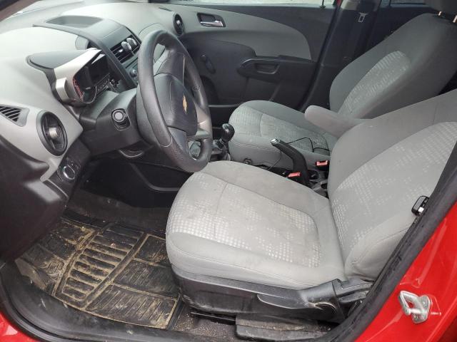 1G1JB5SH3C4130455 - 2012 CHEVROLET SONIC LS RED photo 7