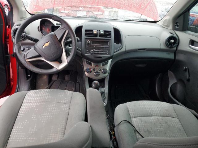 1G1JB5SH3C4130455 - 2012 CHEVROLET SONIC LS RED photo 8