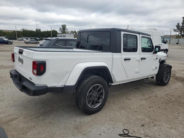 1C6HJTFG0PL550577 - 2023 JEEP GLADIATOR OVERLAND WHITE photo 3