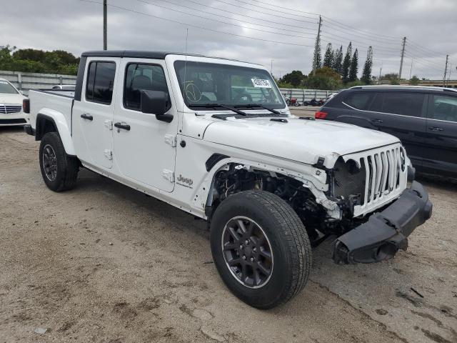 1C6HJTFG0PL550577 - 2023 JEEP GLADIATOR OVERLAND WHITE photo 4