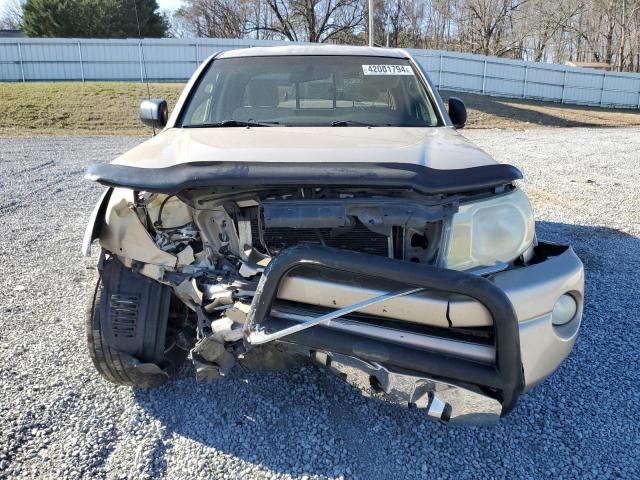 5TETU62N65Z128120 - 2005 TOYOTA TACOMA PRERUNNER ACCESS CAB BEIGE photo 5