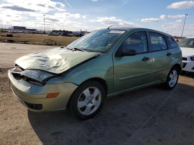 1FAHP37N07W335273 - 2007 FORD FOCUS ZX5 GREEN photo 1