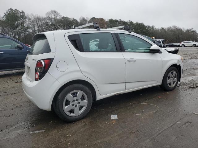 1G1JA6SH4E4125633 - 2014 CHEVROLET SONIC LS WHITE photo 3