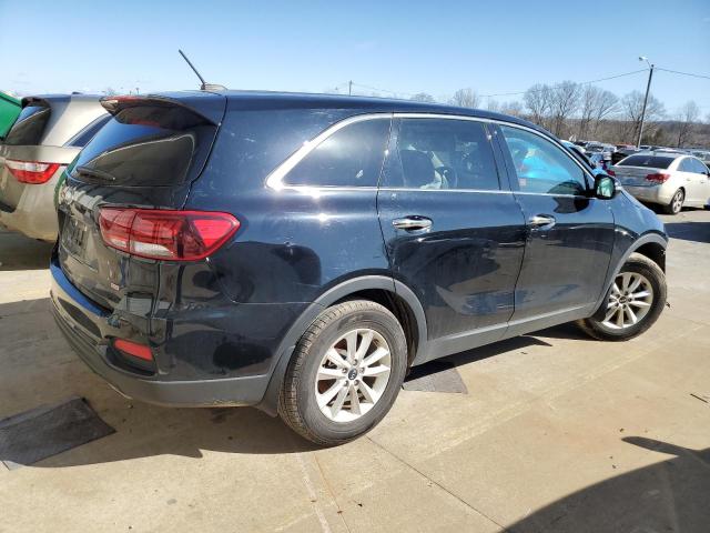 5XYPG4A34KG586743 - 2019 KIA SORENTO L BLACK photo 3