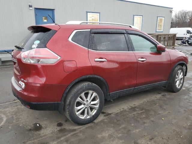 5N1AT2MK0FC895771 - 2015 NISSAN ROGUE S MAROON photo 3