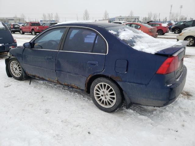 2HHES36871H003454 - 2001 ACURA 1.7EL PREMIUM BLUE photo 2