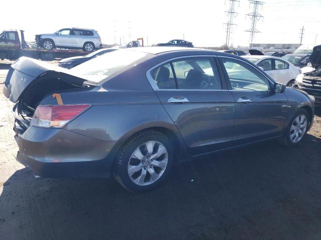 1HGCP36758A067957 - 2008 HONDA ACCORD EX GRAY photo 3