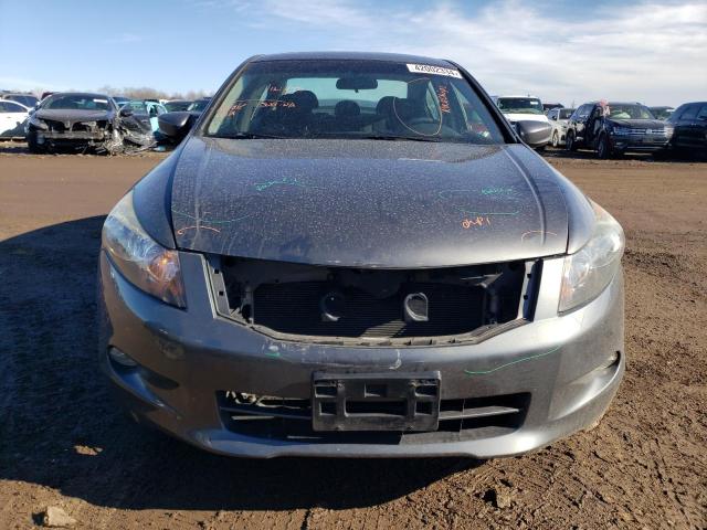 1HGCP36758A067957 - 2008 HONDA ACCORD EX GRAY photo 5