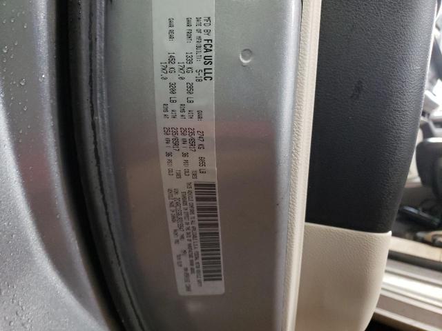 2C4RC1EG6JR315547 - 2018 CHRYSLER PACIFICA TOURING L PLUS GRAY photo 13