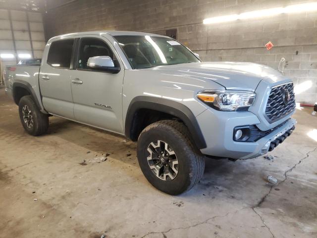 5TFCZ5AN7MX268258 - 2021 TOYOTA TACOMA DOUBLE CAB GRAY photo 4