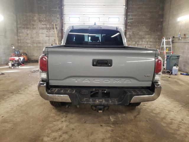 5TFCZ5AN7MX268258 - 2021 TOYOTA TACOMA DOUBLE CAB GRAY photo 6