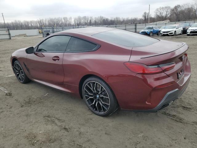 WBAAE4C03PCL41634 - 2023 BMW 840XI BURGUNDY photo 2