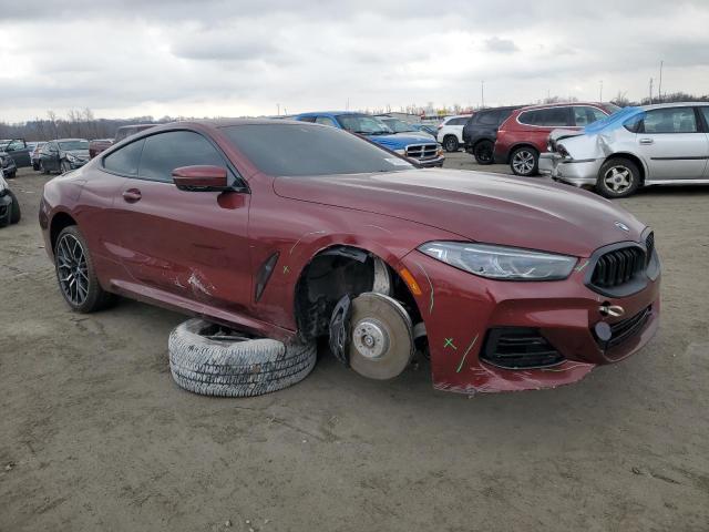 WBAAE4C03PCL41634 - 2023 BMW 840XI BURGUNDY photo 4