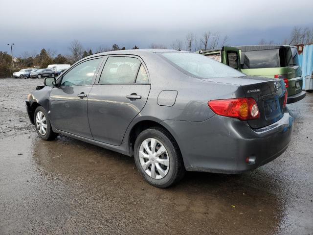 2T1BU4EE4AC526129 - 2010 TOYOTA COROLLA BA GRAY photo 2