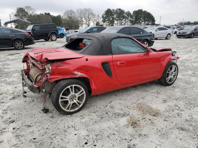 JTDFR3209Y0016255 - 2000 TOYOTA MR2 SPYDER RED photo 3