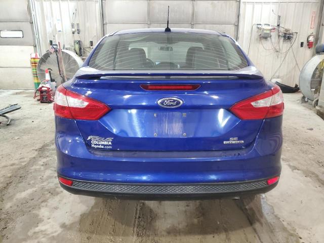 1FADP3F28DL290943 - 2013 FORD FOCUS SE BLUE photo 6