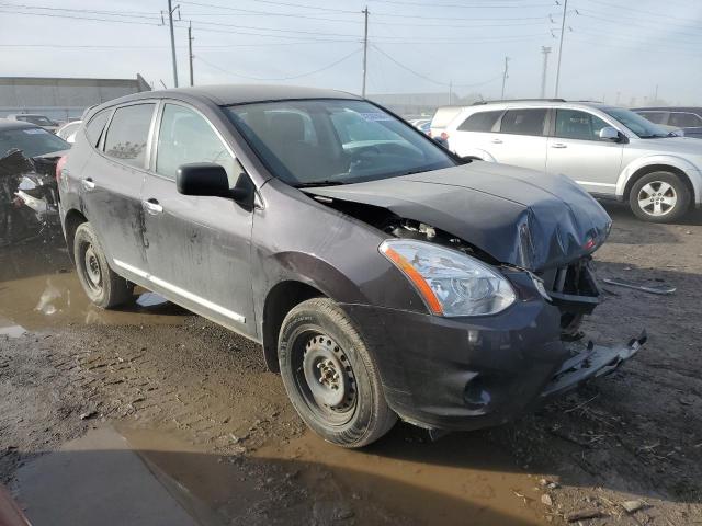 JN8AS5MV3DW623668 - 2013 NISSAN ROGUE S BLACK photo 4