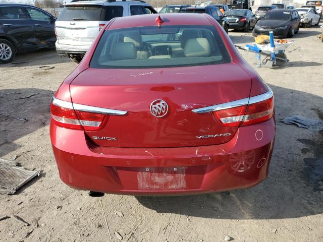 1G4PS5SK1F4130225 - 2015 BUICK VERANO RED photo 6