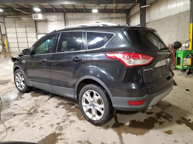 1FMCU0JX7EUC56127 - 2014 FORD ESCAPE TITANIUM BLACK photo 2