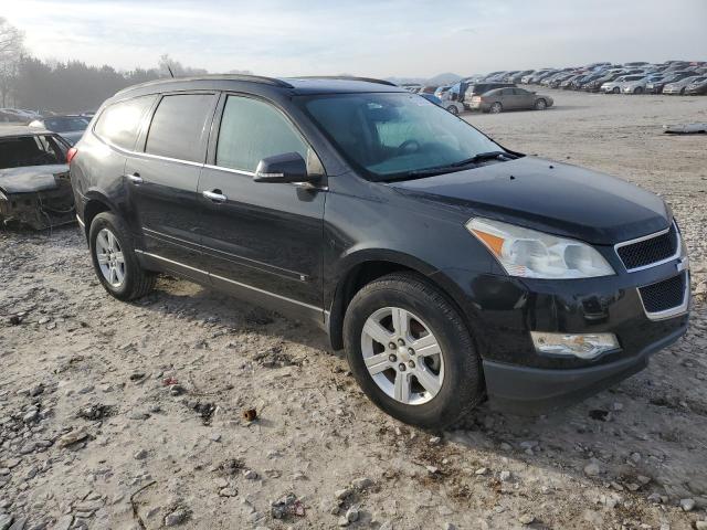 1GNLRFED7AS121090 - 2010 CHEVROLET TRAVERSE LT BLACK photo 4