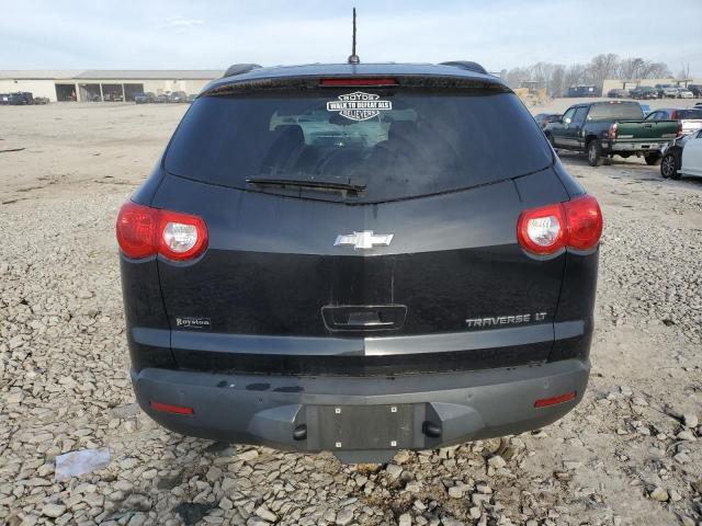 1GNLRFED7AS121090 - 2010 CHEVROLET TRAVERSE LT BLACK photo 6