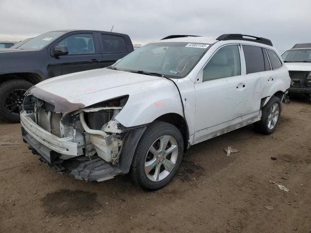 4S4BRBKC1E3260734 - 2014 SUBARU OUTBACK 2. WHITE photo 1