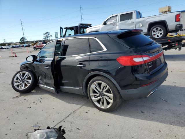 2LMPJ6LP4HBL49681 - 2017 LINCOLN MKX RESERVE أسود صورة 2