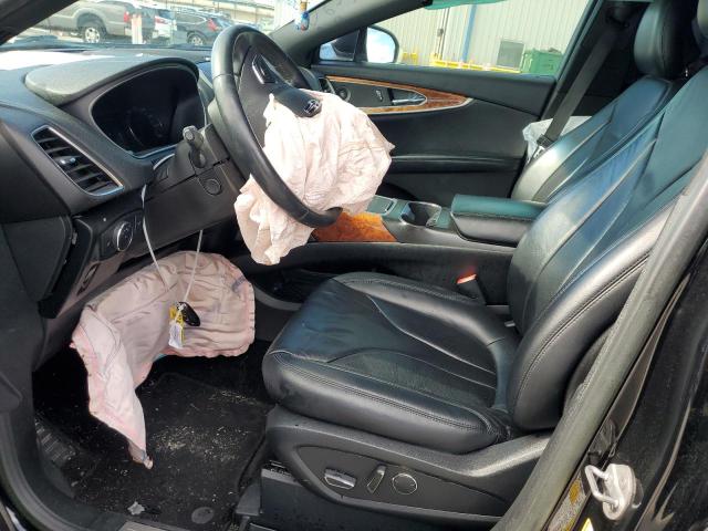2LMPJ6LP4HBL49681 - 2017 LINCOLN MKX RESERVE أسود صورة 7