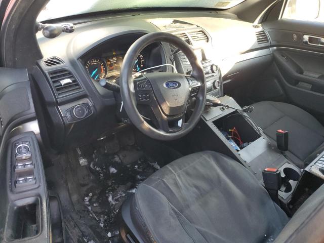 1FM5K8AR2HGD59747 - 2017 FORD EXPLORER POLICE INTERCEPTOR ორფეროვანი ფოტო 8