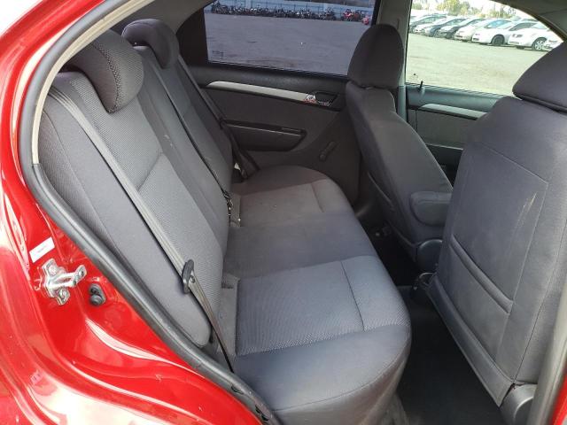 KL1TD56E09B372075 - 2009 CHEVROLET AVEO LS 勃艮第红 照片 10
